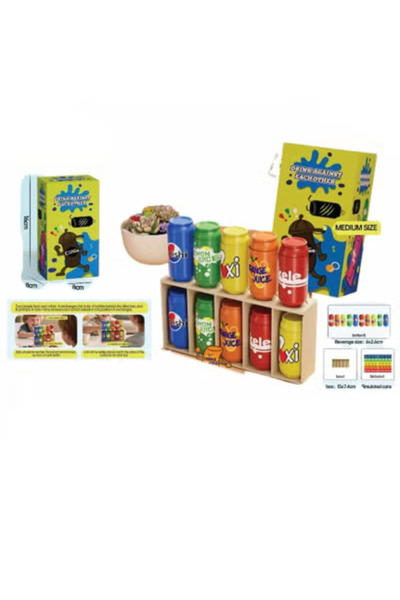 Toybox Educational Color Sorting Game for Kids - Bottles and Caps for Fine Mo...