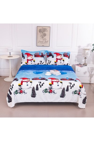 OEM Одеяло и 2 калъфки за възглавници, Cocolino Premium, 3 части, за 2 души, ...