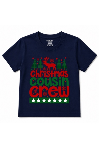 Rabona Fashion تي شيرت للأطفال بتصميم عيد الميلاد وعيد الكريسماس من Christmas...