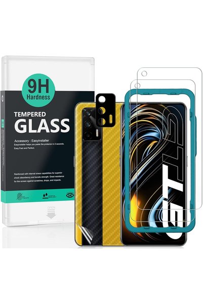 Generic For Realme GT 5G Screen Protector 6.43",2 Pack 9H Hardness Tempered G...