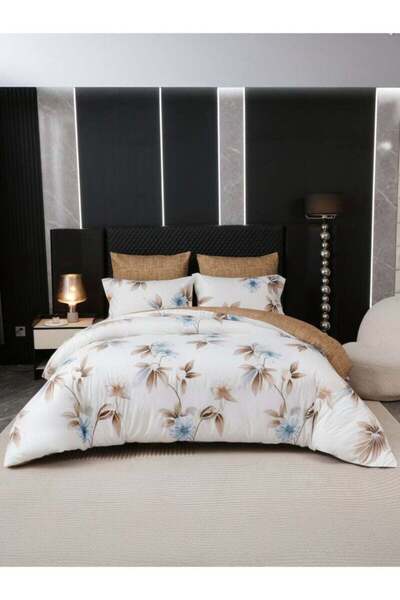 Generic Brand Donetella Printed Duvet Set, King Size Fits 200x200 cm - 6-Pcs ...