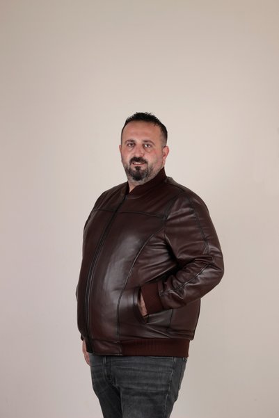 RAVİENNE RV KOLEJ BATTAL ERKEK DERİ MONT