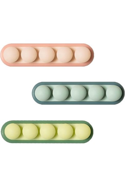 Generic 3 قطع من مشابك كابلات Pea، منظم كابلات USB، حامل أسلاك الشحن، إدارة ا...