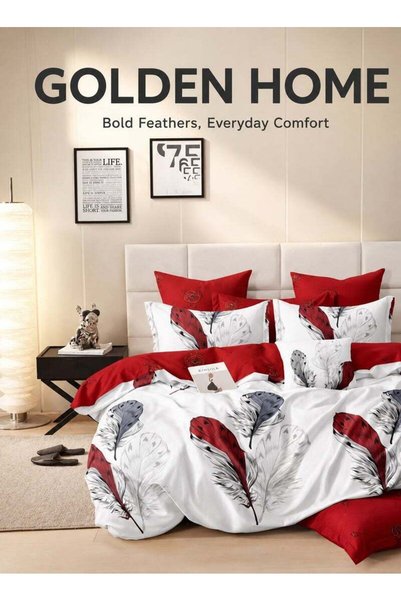 Generic Brand GOLDEN HOME Anti-Allergy King Size Duvet Cover Set: 1 Hypoaller...