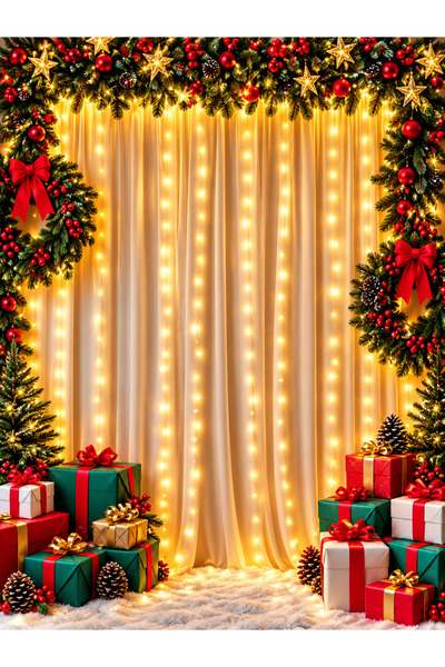 PROMISEBACKDROP2 Christmas Themed, Welcome New Year, Happy New Year, Photo Sh...