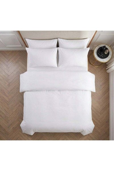 Generic Brand Rishahome 6-Piece White King Size Duvet Cover Set - 220x240 cm ...