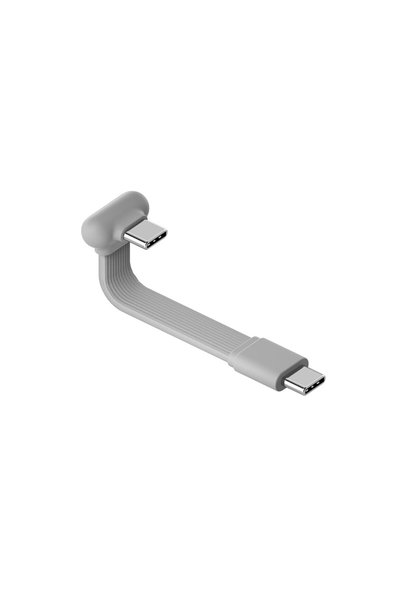 Generic 180 Degree U-Type USB-C Cable, Short Flat 60W 20V/3A Fast Charging Ca...