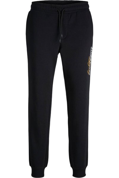 Jack & Jones JACK &JONES Gordon Jade BF PLS παντελόνι - 12306165-Μαύρο