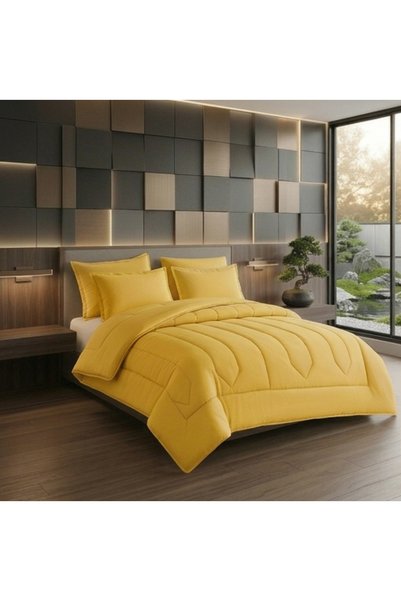 Marka Hotel Bedspread Set | |   Double-Faced Gentleman |   6 Pieces