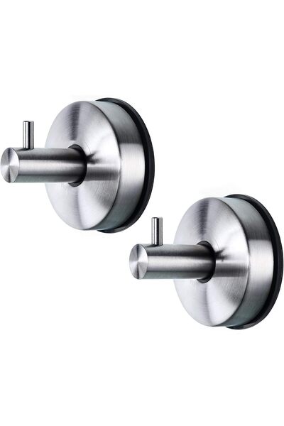 Generic Suction Cup Hooks, Heavy Duty Rustproof Stainless Steel Shower Towel ...