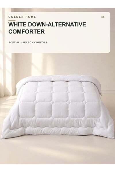 Generic Brand GOLDEN HOME Comforter Duvet Quilt Insert Full White Down Altern...