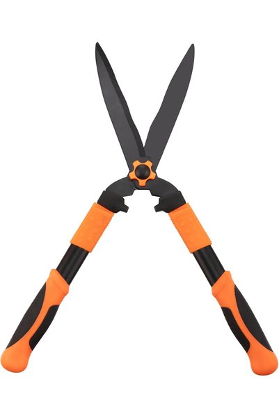 Generic Garden Shear | Manual Hedge Trimmer with Comfort Grip Lightweight Han...