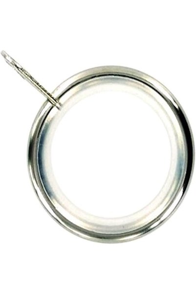 Generic SILENT ROD RING FIXED EYE CHROME ID 25mm - OD 32mm