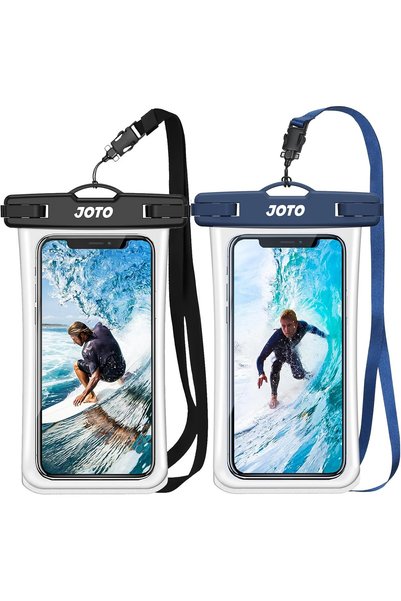Generic 2 Pack Waterproof Phone Pouch Case Up to 7", IPX8 Underwater Phone Ca...