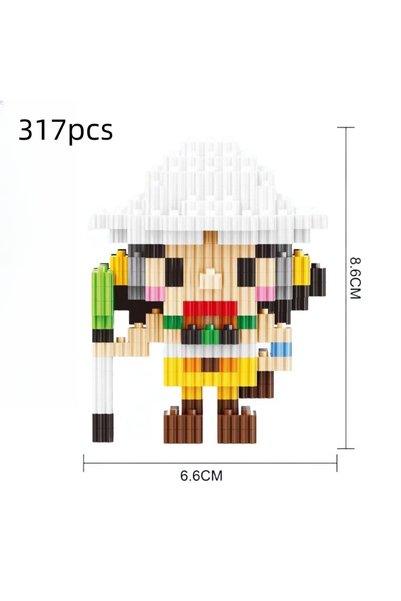 BANDAI 68197 مجسم أنمي ثلاثي الأبعاد قابل للتجميع بنفسك لشخصيات لوفي، نامي، س...