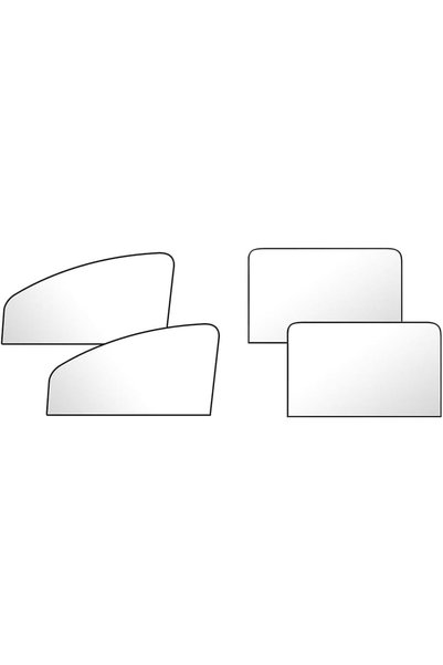 Generic 4Pcs Magnetic Car Window Shade, Full Blackout UV Block & Privacy Prot...