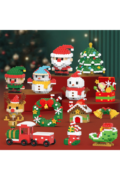 Choice NO GIFT BOX HUIQIBAO Children Mini Christmas Tree Santa Claus Snowman ...