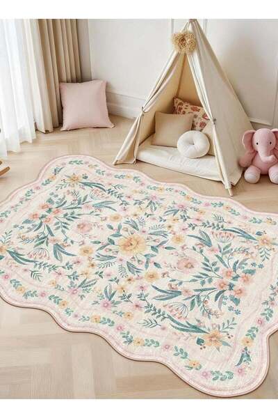 Generic Brand LOOPITYS French Country Vintage Floral Bedroom Living Room Area...