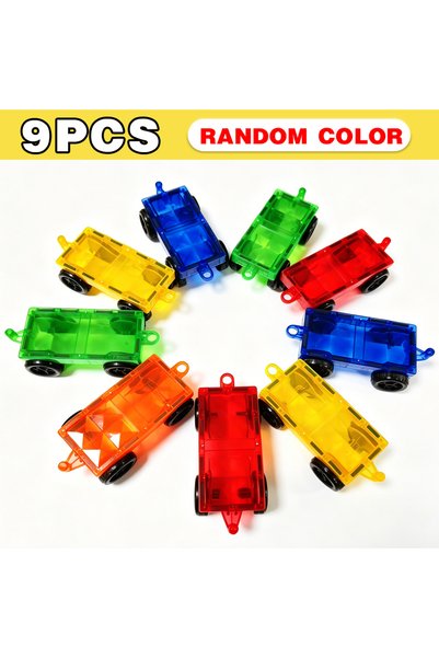 Choice Diamond S Wheel 9PCS Magnetic Handheld Car Toy Supplement Accessory Pa...