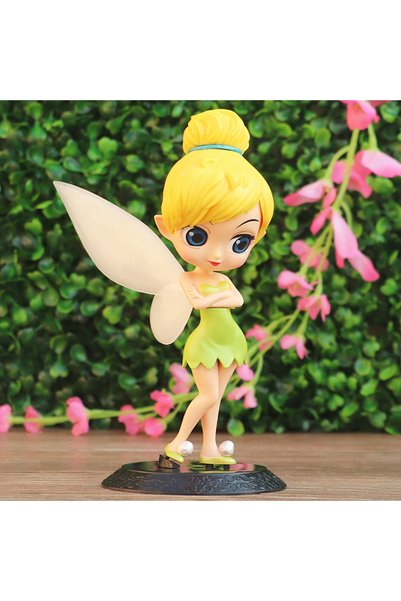 BANDAI 1pc Q Posket Cute Big Eyes Rapunzel Jenny Mermaid Princess PVC Anime D...