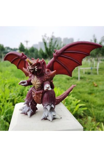 BANDAI no box 14cm New Anime Movie Godzilla Flight Attitude Destoroyah Series...