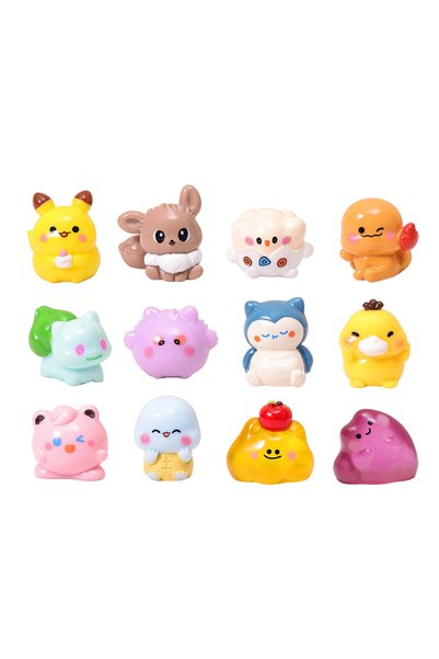 BANDAI no box random 4pcs 12Pcs/SetMicro Landscape Ornament Creative Cute Gra...