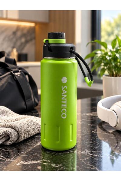 Schafer Senteco Ktwo Sports Double Lid Thermos 710 Ml-Green Tkebt Green