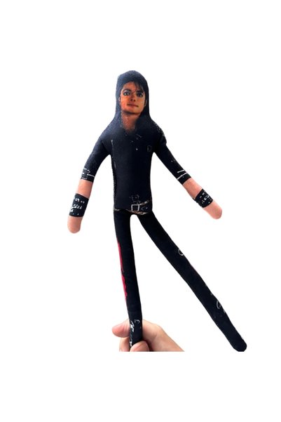 Choice 1pcs Michael Jackson Soft Stuffed Plush Figure Doll Flexibly Movable J...