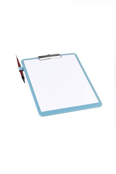 2K Rainbow Clip Board, A4, 100-Sheet Capacity, No Cover, Vegan, 23x33 cm. RED