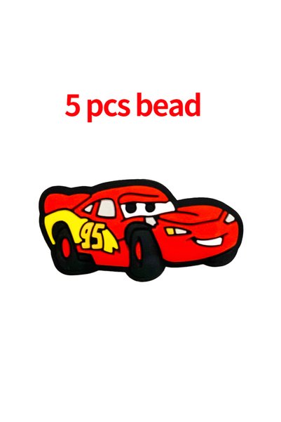 Choice 5pcs bead 5pcs Silicone Cartoon Beads Pacifier Chain Baby DIY Care Pac...