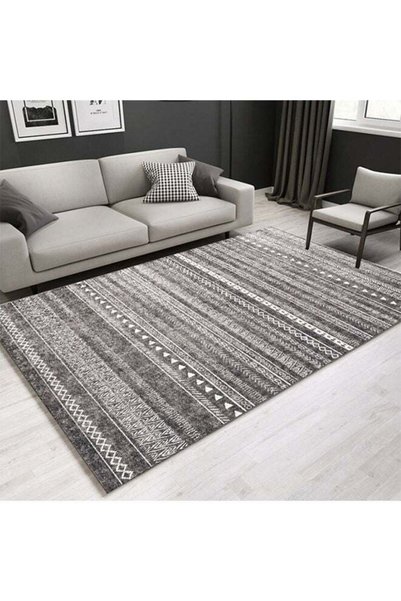 Generic Brand Sharpdo Modern Style Area Rug Non-Slip Super Soft Touch Living ...