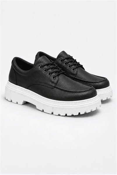 Şeker Portakalım Men's Balanced Modern Leather Laced Comfort Classic Shoes