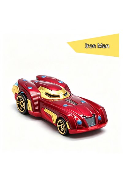 BANDAI C Alloy Spider Man war machine slide hero toy car, simulation model, d...