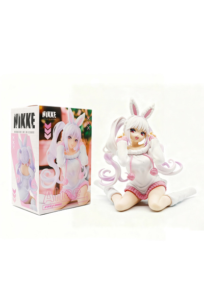 BANDAI With box New Unique Cat Ear Anime Girl Figurine, Exquisite Detailed Sc...