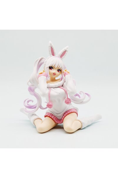 BANDAI NO box New Unique Cat Ear Anime Girl Figurine, Exquisite Detailed Scul...