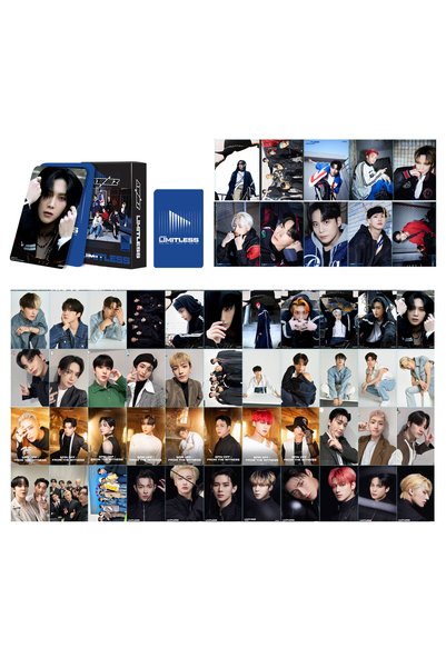 Choice مجموعة من 55 قطعة من بطاقات لومو لفرقة ATEEZ، ألبوم جديد GOLDEN HOUR ا...