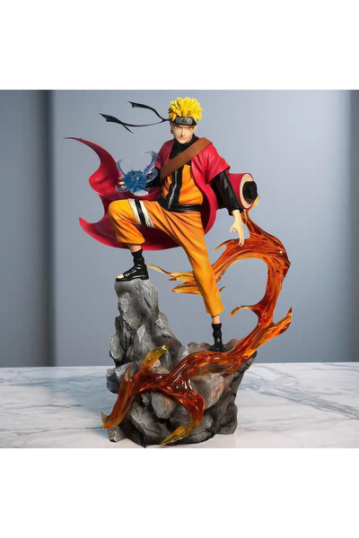 BANDAI مجسم أنمي ناروتو بدون علبة، مقاس 23 سم، شخصيات أوزوماكي ناروتو وأوتشيه...