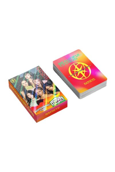 Choice 124pcs 55/127pcs Kpop Idol KATSEYE WILD New Album BEAUTIFULCHAOS Lomo ...