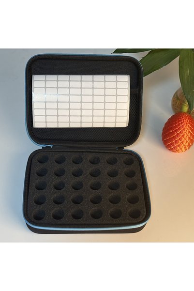 Choice 30 blue 30/60 Bottles Essential Oil Case10ml Essential Oil Collecting ...