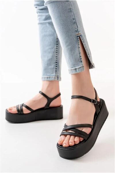 Şeker Portakalım Women's Summer Balanced Open-Fill Stable Sandals