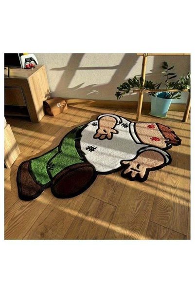 Generic Brand HOMESTAR 1000g+10mm Anime Character Plush Back Hand-Shaped Mat ...