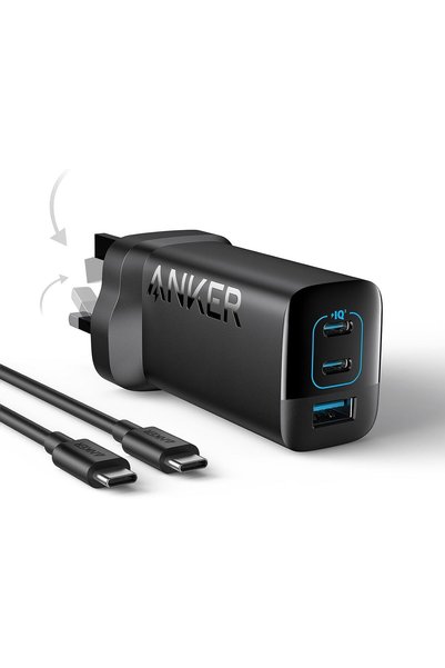 Anker 335 Charger 67W USB C Wall Charger, PIQ 3.0 Compact and Foldable Fast T...