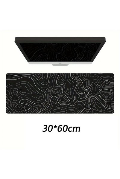 Choice 30-60cm Professional Gaming Topographic Shape Gaming Mouse Pad Anti-Sl...