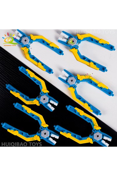 Choice 6PCS HUIQIBAO Dismantled Device Building Blocks Technical Series Acces...