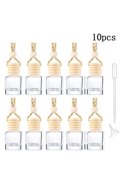 Choice زجاجة ناشرة للزيوت العطرية فارغة YL-037-10PCS (1/5/10 قطع) لتنقية هواء...