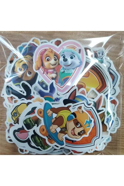 BANDAI 200pcs-WWD 200pcs Various Cartoon Animation Cute Paw Team Graffiti Sti...