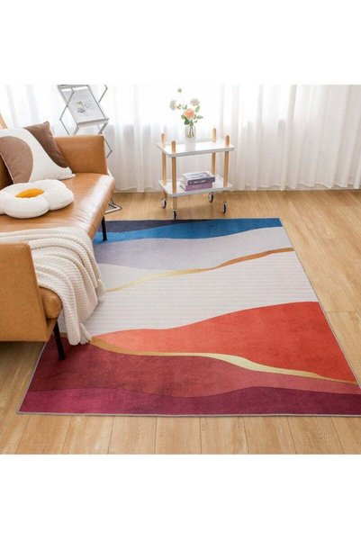 Generic Brand GOOTOY Modern Style Area Rug Non-Slip Super Soft Touch Living R...