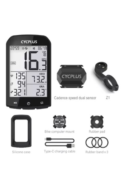 CYCPLUS جهاز كمبيوتر للدراجات M1 C3 Z1 M1 مع نظام تحديد المواقع العالمي (GPS)...