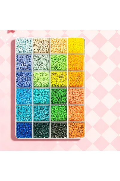 Choice طقم خرز صهر حراري 2.6 مم، 8400 قطعة، للحرف اليدوية والزينة الفنية وديك...