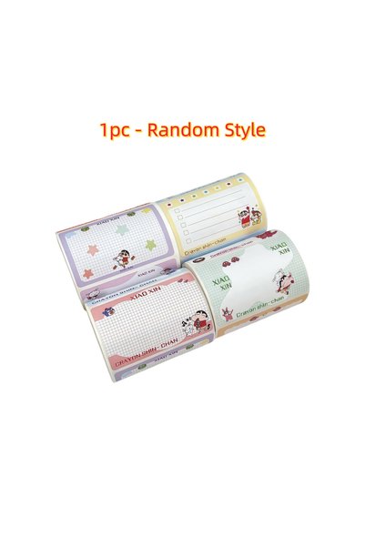 BANDAI 1pc 150pcs Sheets of Crayon Shin-chan Cartoon Sticky Notes, Memo Stick...